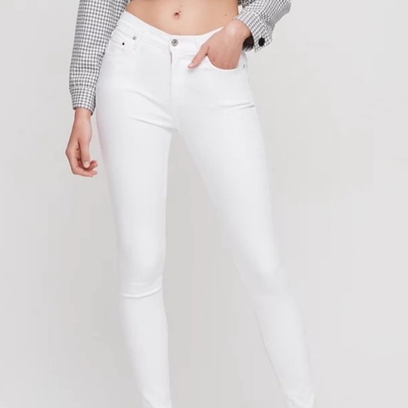 Citizens of Humanity • Rocket, high rise skinny raw hem jeans premium denim - Picture 1 of 9